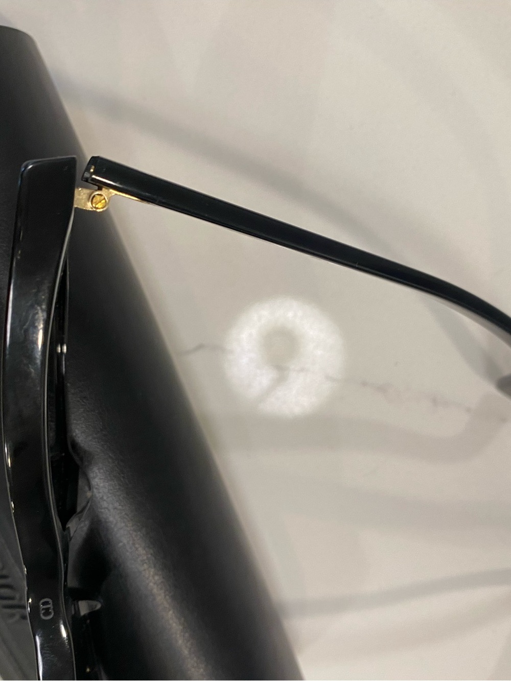 Dior Black Sunglasses with Matching Case - Picture 6 of 9